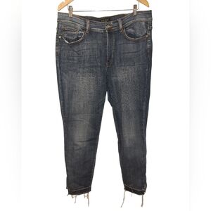 Judy Blue Skinny Fit Distressed Denim Jeans Size 16W